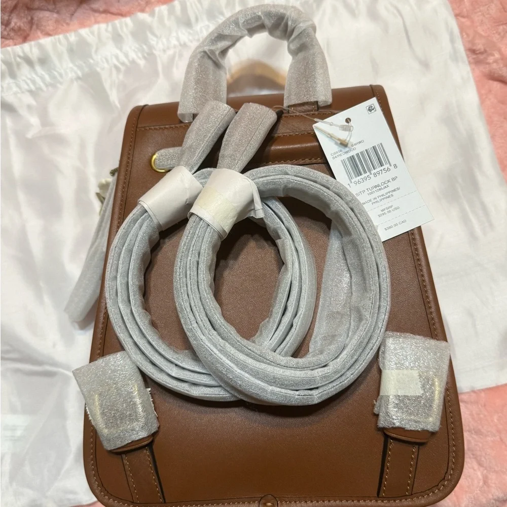 Coach The Summer I Turned Pretty Turnlock Backpack - Picture 4 of 7